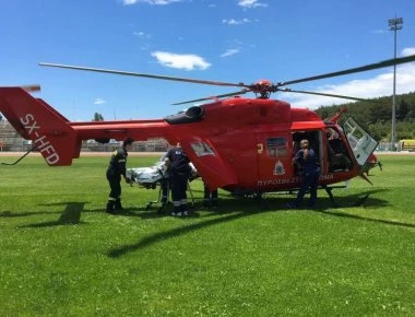 ΕΚΑΒ: Αεροκομιδή 40χρονου από τον Πολύγυρο Χαλκιδικής